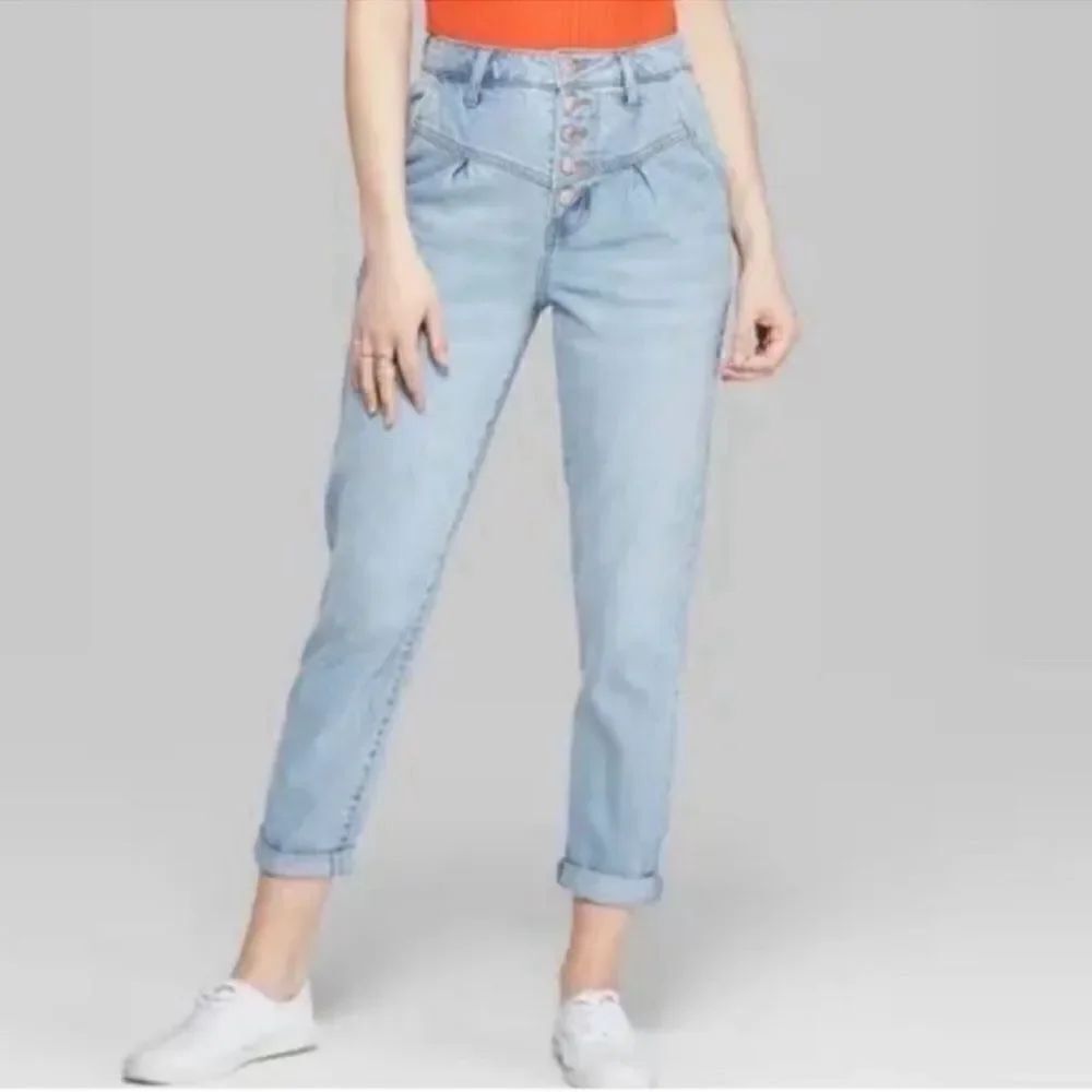 Wild Fable Blue Ankle Length Jeans(Size 8)